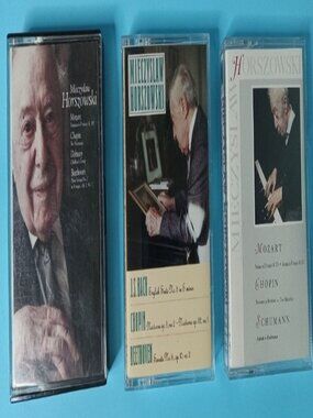 3 Classical Cassette Bundle - Mieczyslaw Horszowski - Piano (1986, 1988, & 1989)